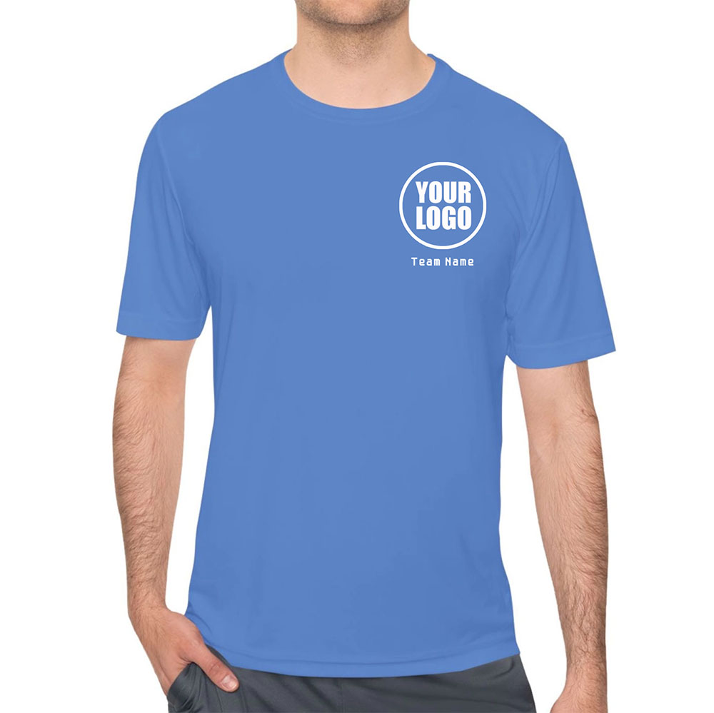 Custom Logo Pickleball Team Performance Moisture-Wicking Tee 6